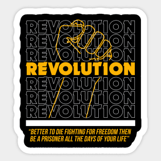 Revolution Sticker